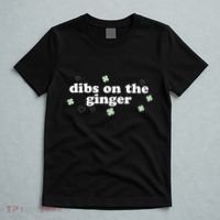 Dibs On The Ginger Funny St Patricks Day T-Shirt thumb 5