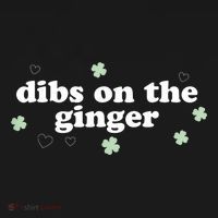 Dibs On The Ginger Funny St Patricks Day Backpack thumb 2