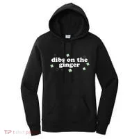 Dibs On The Ginger Funny St Patricks Day Women's Hoodie thumb 0