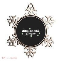 Dibs On The Ginger Funny St Patricks Day Ornament thumb 0