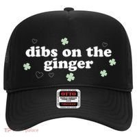 Dibs On The Ginger Funny St Patricks Day Hat thumb 0
