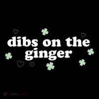 Dibs On The Ginger Funny St Patricks Day Tank Top thumb 6