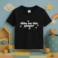 Dibs On The Ginger Funny St Patricks Day Toddler T-Shirt thumb 3