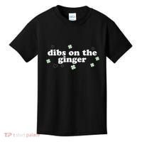 Dibs On The Ginger Funny St Patricks Day Kids T-Shirt thumb 0