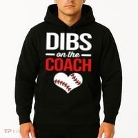 Dibs On The Coach Baseball Women Gift Hoodie thumb 2