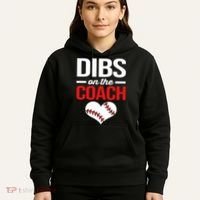 Dibs On The Coach Baseball Women Gift Hoodie thumb 5