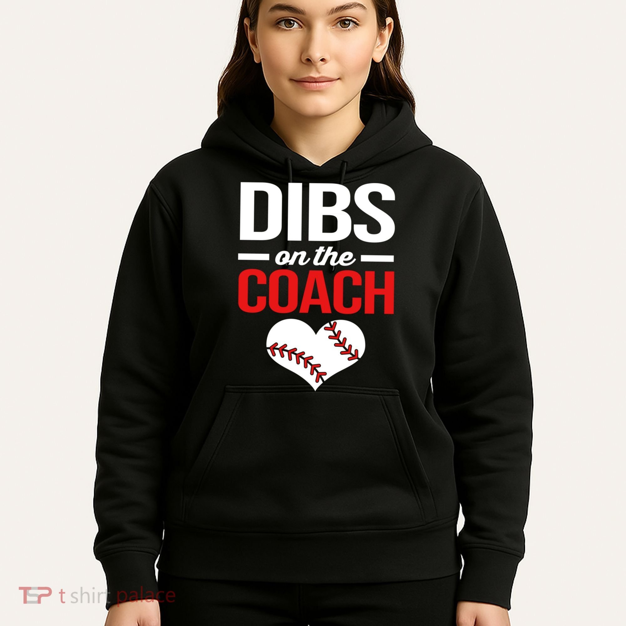 Dibs On The Coach Baseball Women Gift Hoodie