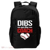 Dibs On The Coach Baseball Women Gift Backpack thumb 0