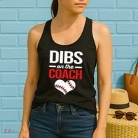 Dibs On The Coach Baseball Women Gift Women's Tank Top thumb 2