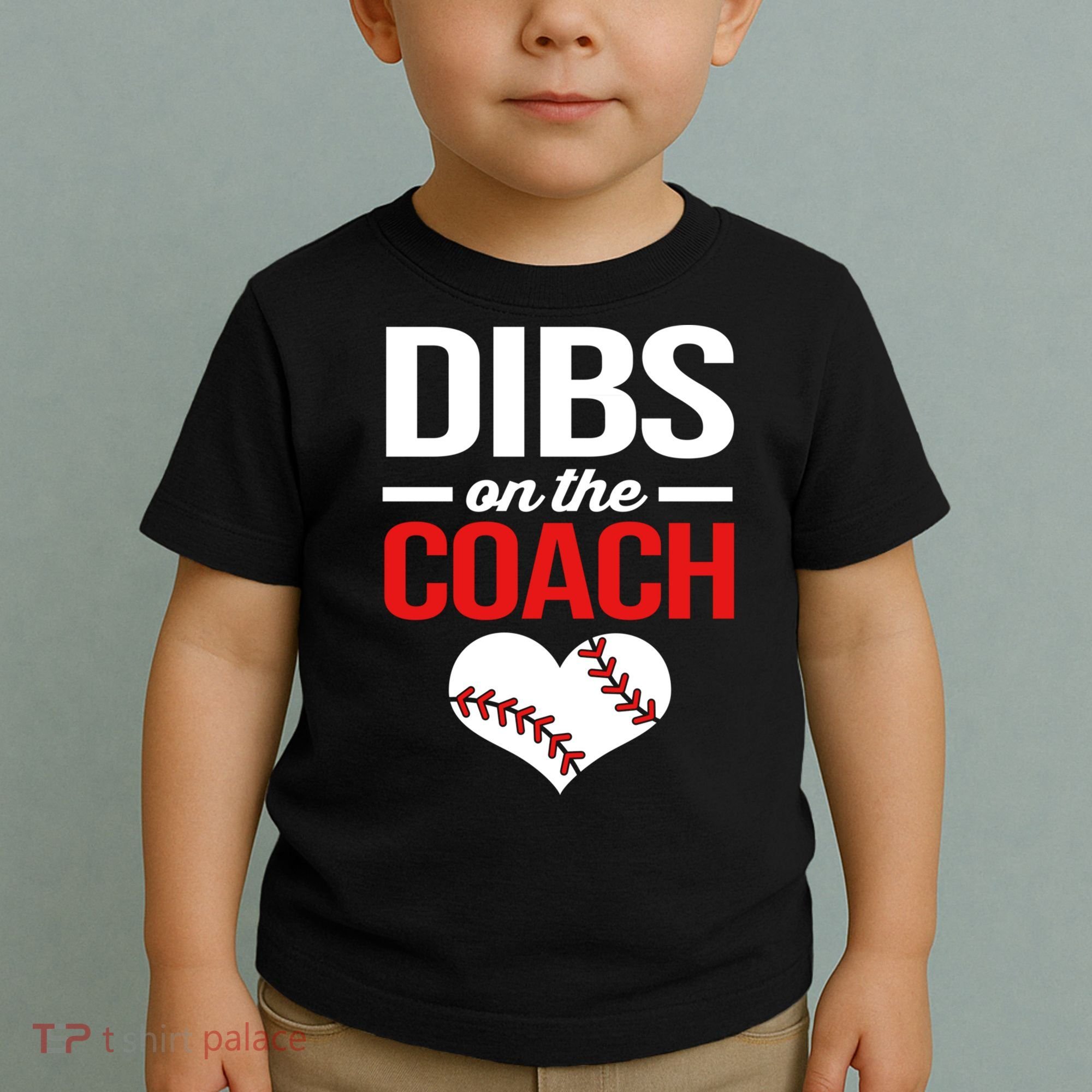 Dibs On The Coach Baseball Women Gift Toddler T-Shirt