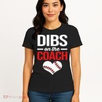 Dibs On The Coach Baseball Women Gift Women's T-Shirt thumb 4