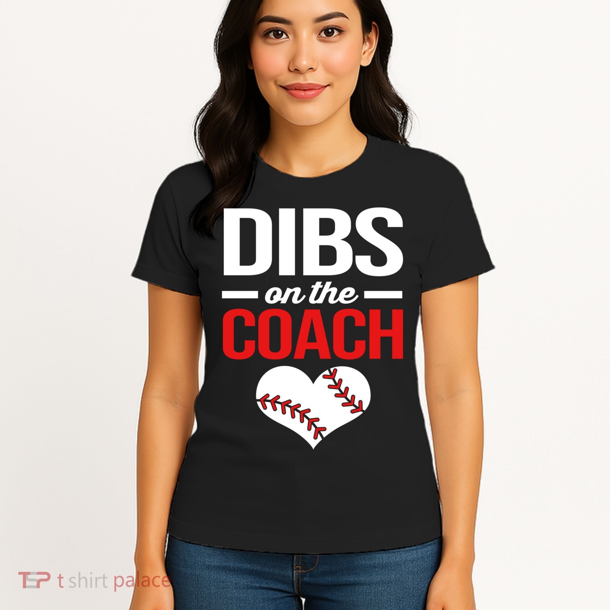 Dibs On The Coach Baseball Women Gift Women's T-Shirt