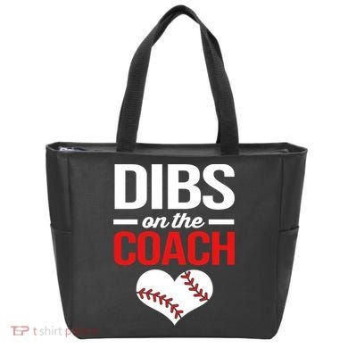 Dibs On The Coach Baseball Women Gift Tote Bag