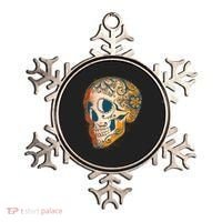 Day Of The Dead Grunge Sugar Skull Ornament thumb 0