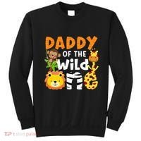 Daddy Of The Wild One Zoo Bday Party Safari Jungle Animals Sweatshirt thumb 0
