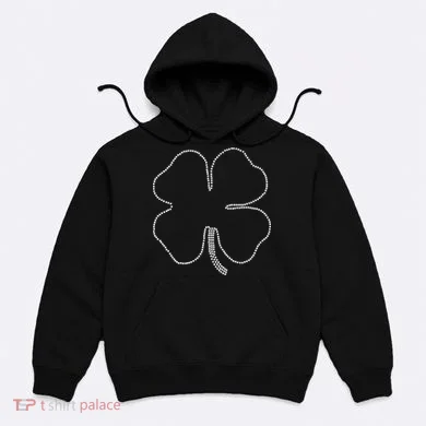 Dotted Cloverleaf St. Patrick's Day Hoodie
