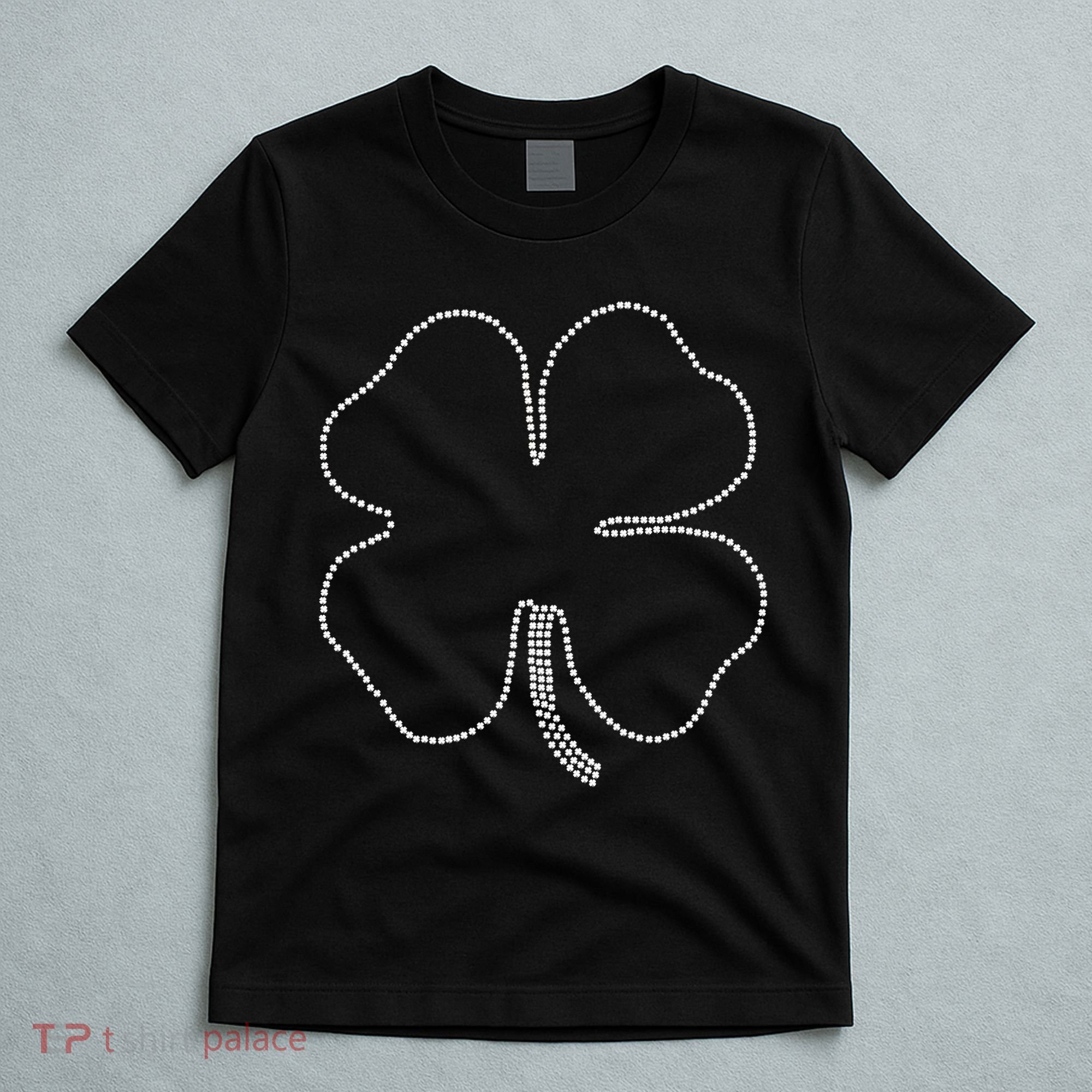 Dotted Cloverleaf St. Patrick's Day T-Shirt