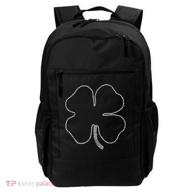Dotted Cloverleaf St. Patrick's Day Backpack
