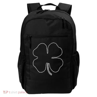 Dotted Cloverleaf St. Patrick's Day Backpack
