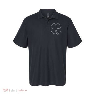 Dotted Cloverleaf St. Patrick's Day Polo