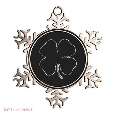 Dotted Cloverleaf St. Patrick's Day Ornament