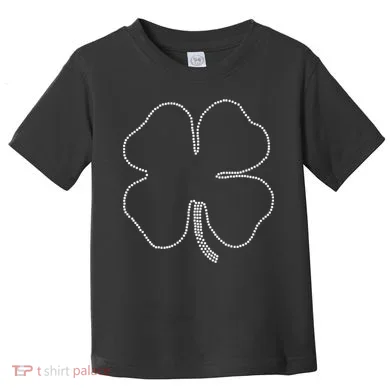 Dotted Cloverleaf St. Patrick's Day Toddler T-Shirt