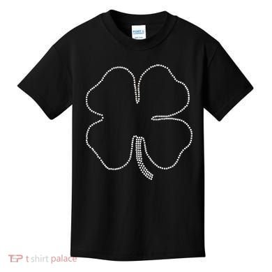 Dotted Cloverleaf St. Patrick's Day Kids T-Shirt