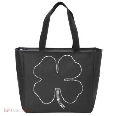 Dotted Cloverleaf St. Patrick's Day Tote Bag