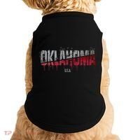 Distressed Oklahoma Usa Doggie Tank thumb 0