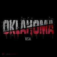 Distressed Oklahoma Usa Hoodie thumb 7