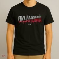 Distressed Oklahoma Usa T-Shirt thumb 3