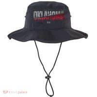Distressed Oklahoma Usa Bucket Hat thumb 0