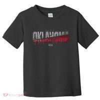 Distressed Oklahoma Usa Toddler T-Shirt thumb 0