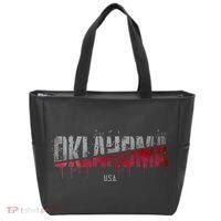 Distressed Oklahoma Usa Tote Bag thumb 0
