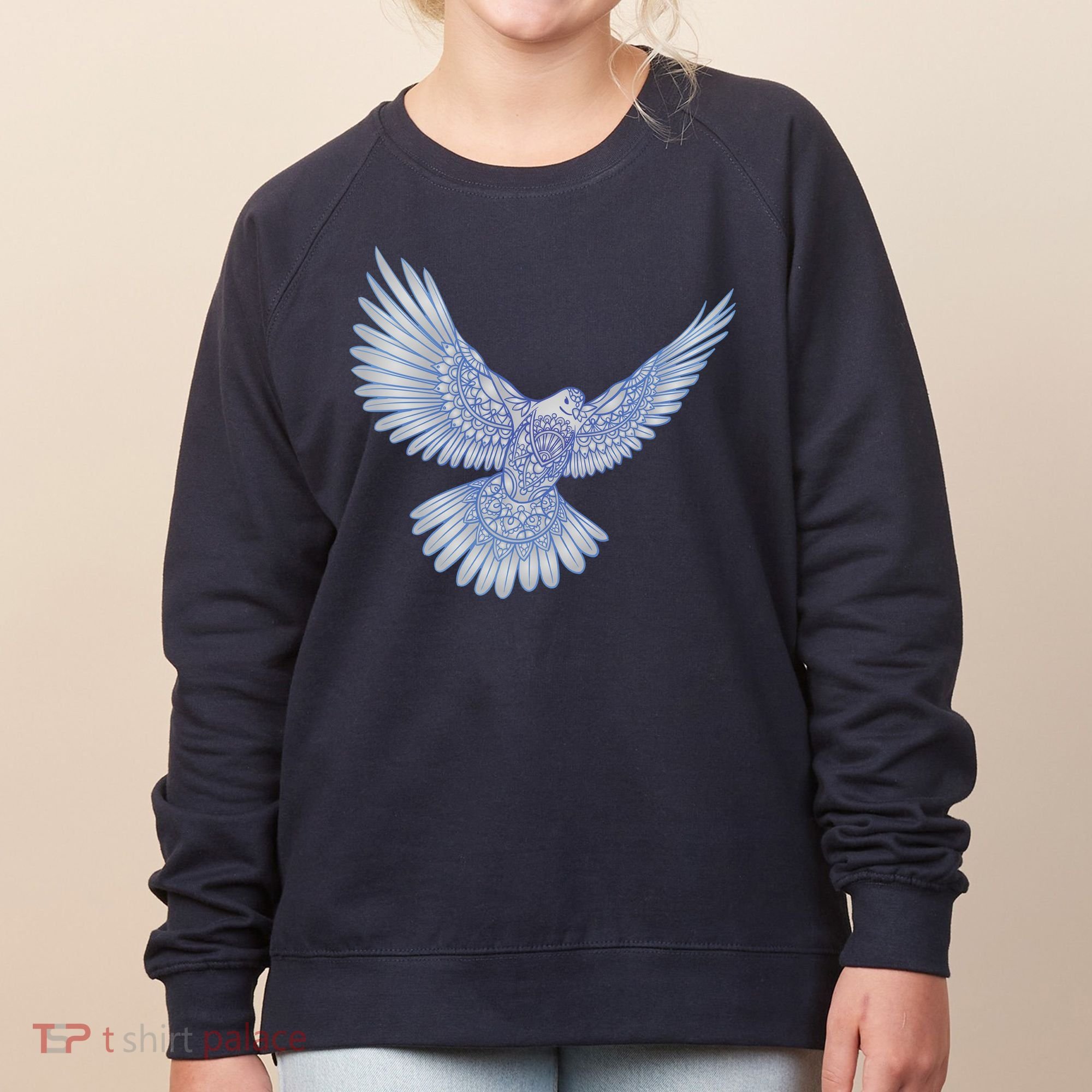 Dove Blue Porcelain Women's Sweatshirt