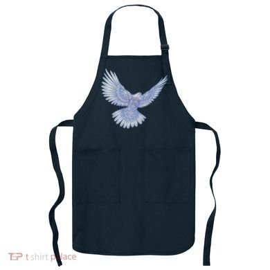 Dove Blue Porcelain Apron