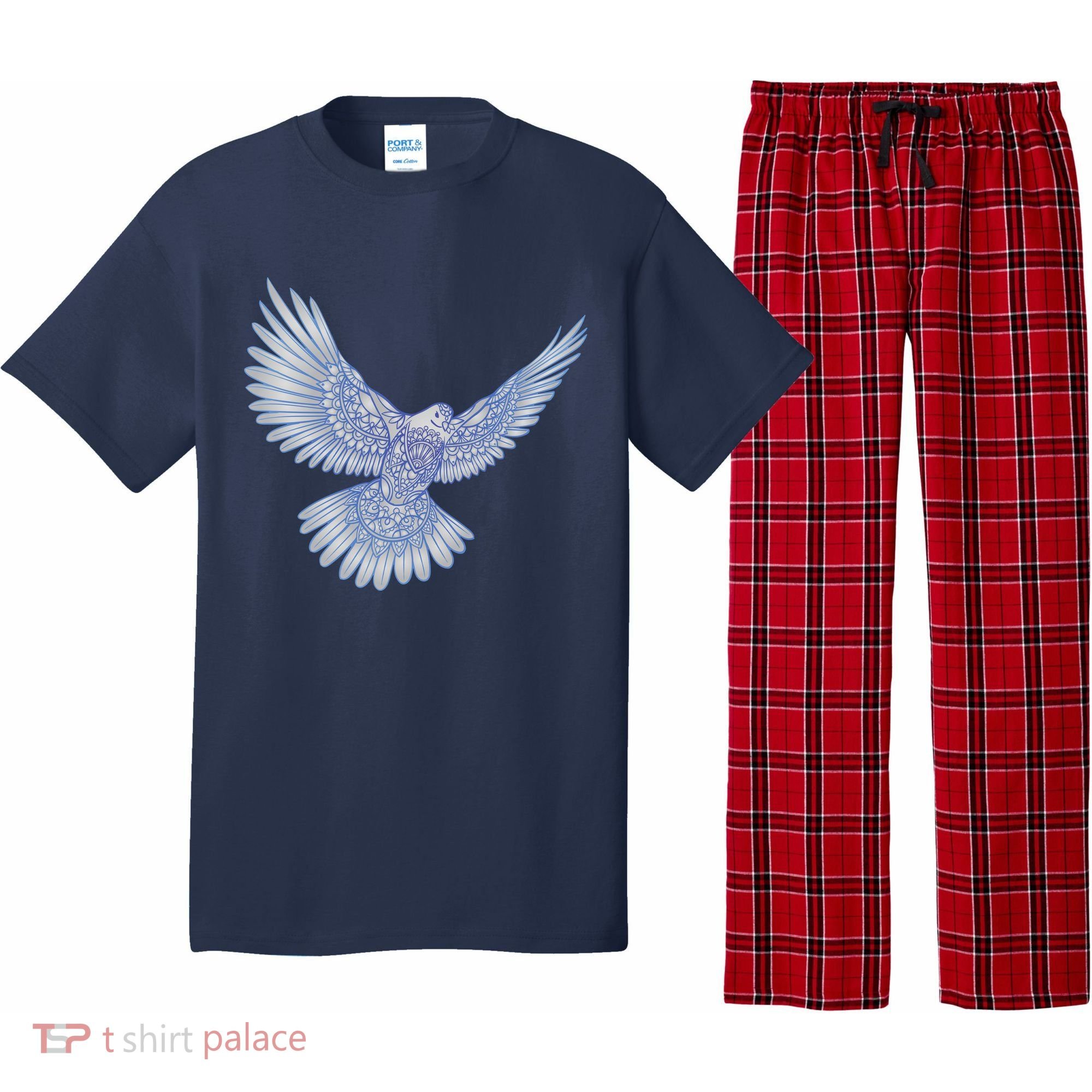 Dove Blue Porcelain Pajama Set