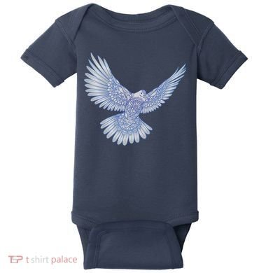 Dove Blue Porcelain Baby Bodysuit