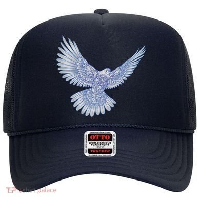 Dove Blue Porcelain Hat