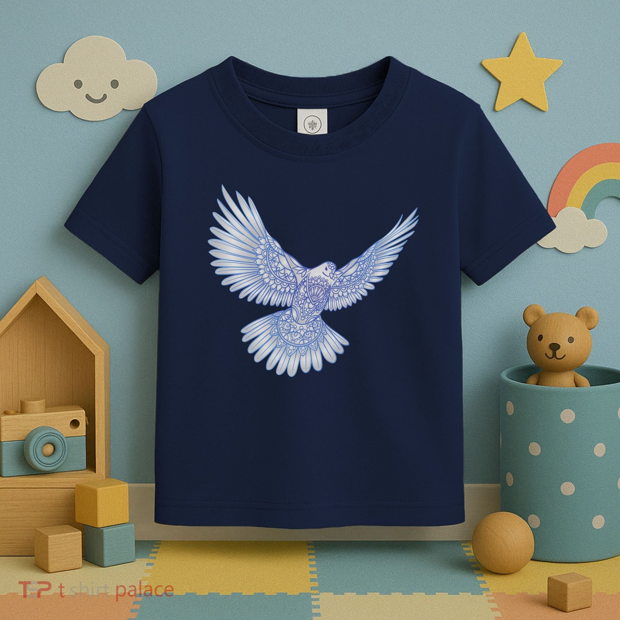 Dove Blue Porcelain Toddler T-Shirt