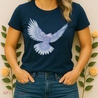 Dove Blue Porcelain Women's T-Shirt thumb 2