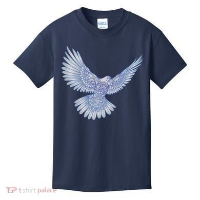 Dove Blue Porcelain Kids T-Shirt