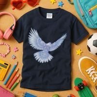 Dove Blue Porcelain Kids T-Shirt thumb 3