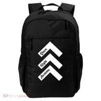 Down Right Awesome Arrow Down Syndrome Awareness Backpack thumb 0