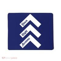 Down Right Awesome Arrow Down Syndrome Awareness Mousepad thumb 0