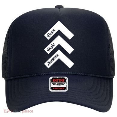 Down Right Awesome Arrow Down Syndrome Awareness Hat