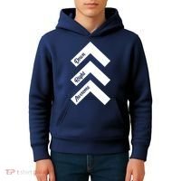 Down Right Awesome Arrow Down Syndrome Awareness Kids Hoodie thumb 4