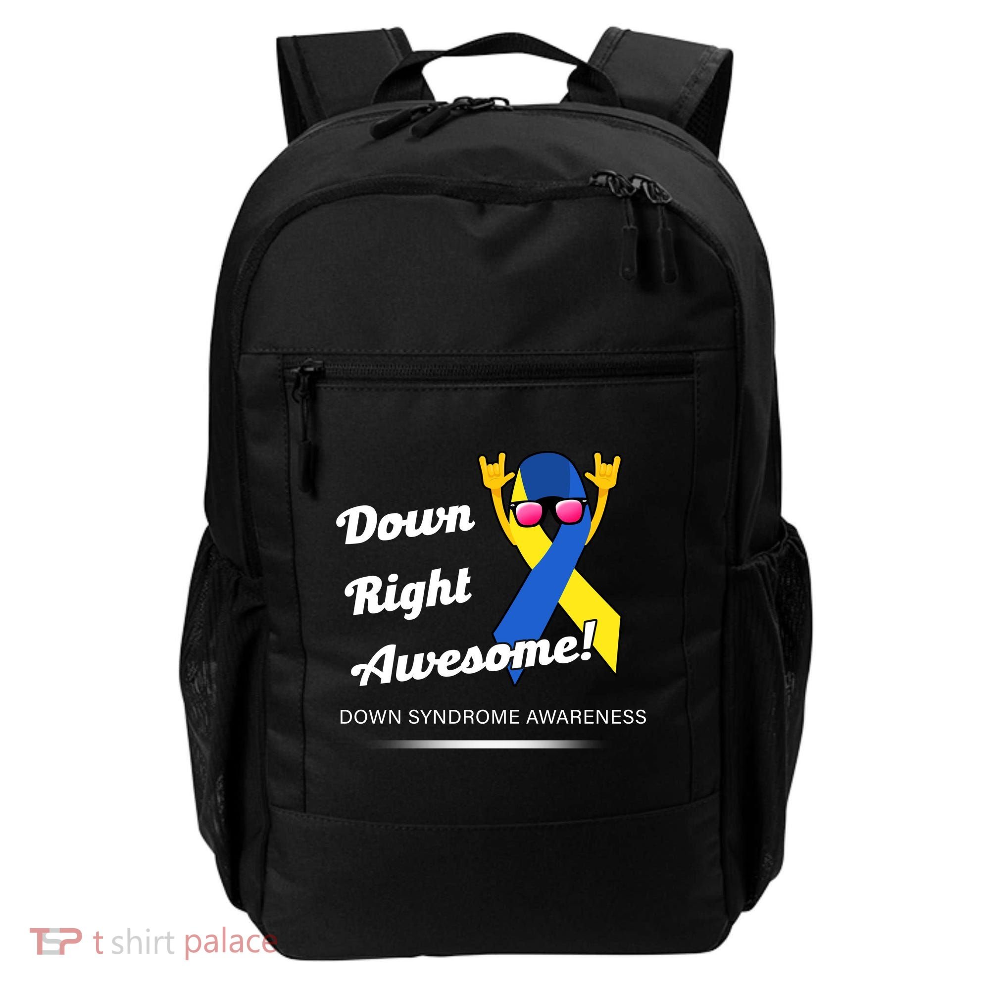 Down Right Awesome Down Syndrome Backpack