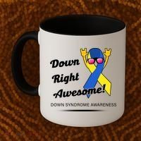Down Right Awesome Down Syndrome Coffee Mug thumb 2