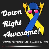 Down Right Awesome Down Syndrome Tumbler thumb 3
